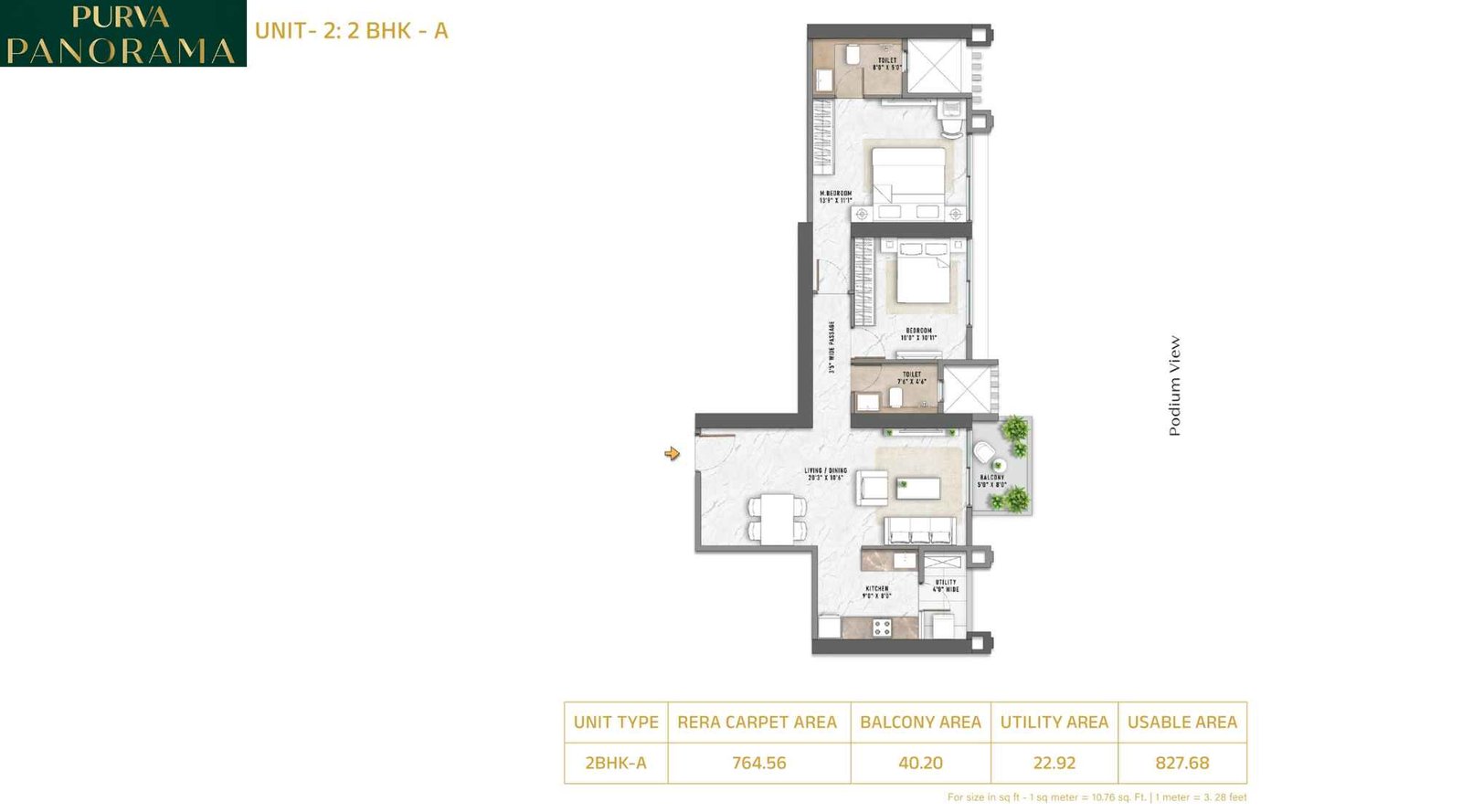 Purva-Panorama-2-BHK-764-sqft